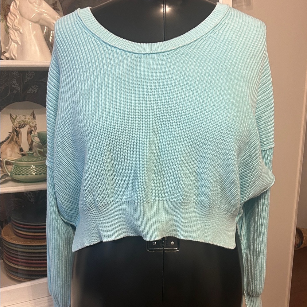 Aerie Cropped Sweater